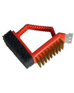 Barbecook 3-In-1 Borstel Rood