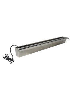 Ubbink Niagara 90 waterval roestvrij staal met LED verlichting 10x90x12