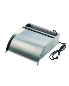 Ubbink Nevada 30 waterval roestvrij staal met LED verlichting 13x30x33cm