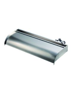 Ubbink Nevada 90 waterval roestvrij staal met LED verlichting 13x90x33cm