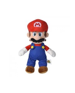 Super Mario - Mario knuffel pluche H 30 cm