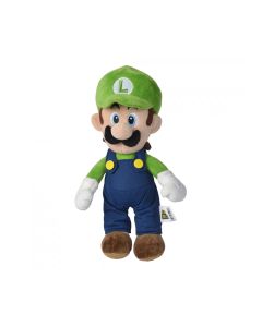 Super Mario - Luigi knuffel pluche H 30 cm