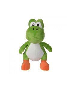 Super Mario - Yoshi knuffel pluche H 30 cm