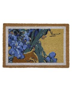 Deurmat Van Gogh Irises 60 x 40 cm