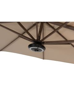 4SO parasol LED verlichting warm wit & koud wit