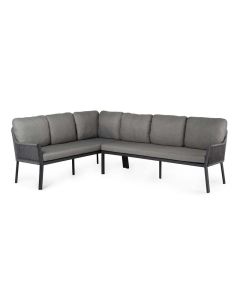 Tierra Outdoor Liv lounge dining set links charcoal