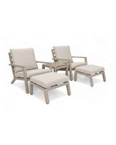 Tierra Outdoor Azzurro bistro set champagne
