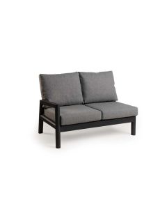 Tierra Outdoor Sevilla 2-zits lounge bank rechts charcoal