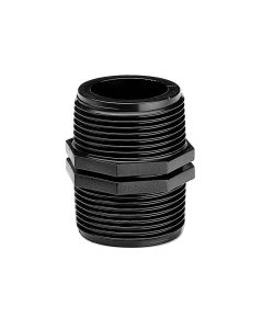 Ubbink Dubbele nippel 2x buitenschroefdraad 1/2" x 1/2"