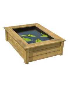 Ubbink Quadro wood I houten FSC frame voor Quadro 5 (art.nr. 1311070) H33