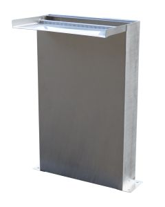 Ubbink Waterval set Venezia roestvrij staal met led verlichting 50x36