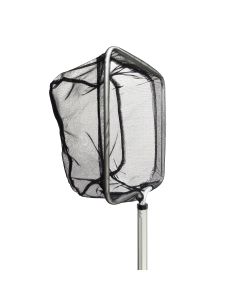 Ubbink Powernet rechthoek groot fijnmazig 38x26cm met telescoopsteel 113-180cm