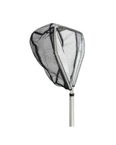 Ubbink Powernet driehoek groot grofmazig 38x35x35cm met telescoopsteel 113-180cm