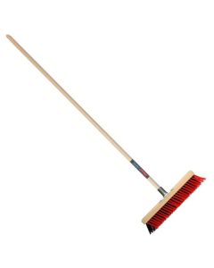 Talen Tools Bezem Buiten 40cm Rood/Zwart Compleet