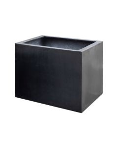 Sydney Bloempot cubi antraciet B 82 x H 70 cm