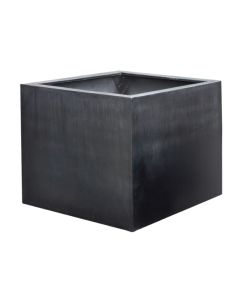 Sydney Bloempot cubi antraciet B 100 x H 85 cm