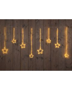 Ster-gordijnverlichting transparant 364 LED Lampjes classic warm