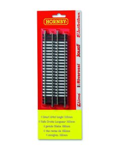 Hornby Rechte rails 4 stuks