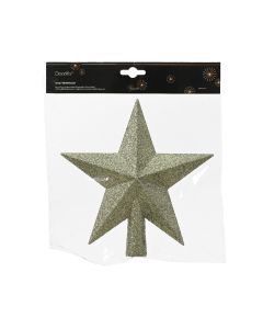 1 Onbreekbare kerstpiek ster rosemarijn