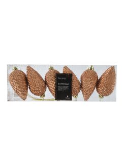 6 Onbreekbare dennenappels brandy