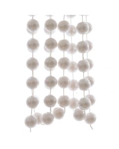 1 Kralenslinger XXL 270 cm winter wit