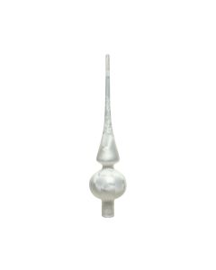 1 Glazen piek mat 26 cm ijslak
