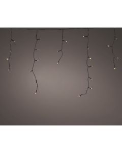 IJspegelverlichting 180 LED Lampjes soft gold met sparkelend effect