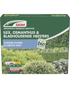 DCM Meststof Ilex, Osmanthus & Bladhoudende Heesters 3 kg