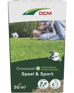 DCM Graszaad 2-in-1 Speel & Sport 50 m² - 1 kg