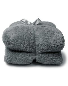 Teddy plaid dark grey