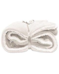 Lars plaid dove white