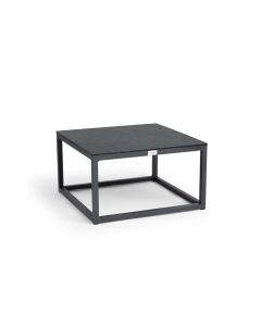 Tierra Outdoor Rio coffee tafel trespa graphite charcoal 60 x 60 cm