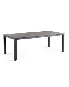 Tierra Outdoor Briga dining tafel trespa forest grey charcoal 240 x 100 cm