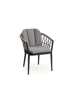 Tierra Outdoor Santa Fe dining stoel charcoal