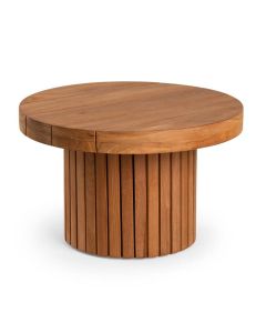 Tierra Outdoor Marapa coffee tafel teak Ø 50 cm