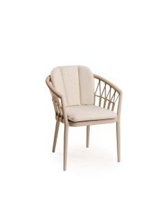 Tierra Outdoor Santa Fe dining stoel champagne
