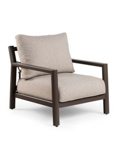 Tierra Outdoor Oasis lounge stoel chocolat