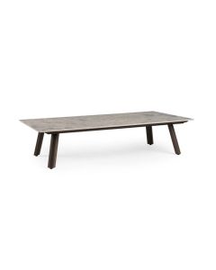 Tierra Outdoor Oasis lounge tafel dekton ceppo chocolat 150 x 80 cm