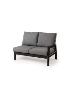 Tierra Outdoor Sevilla 2-zits lounge bank links charcoal