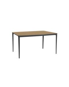 Tierra Outdoor Elegante dining tafel trespa bergamo charcoal 160 x 90 cm
