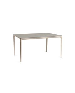 Tierra Outdoor Elegante dining tafel trespa ophira champagne 160 x 90 cm