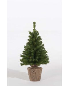 Burlap Table tree H: 45 cm