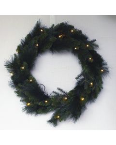 Krans Ø 50 cm Fraser met warm LED