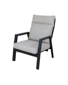 Kittredge relax stoel midnight grey