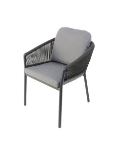 Lakeshore dining stoel midnight grey