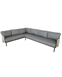 Sidney hoekset midnight grey