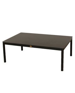 Colton lounge tafel midnight grey 120 x 79 cm